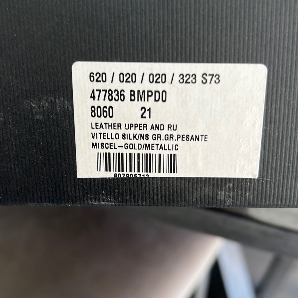 Gucci shoes for baby girl